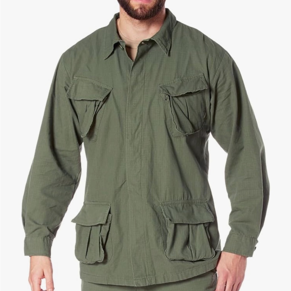 Rothco Vintage Vietnam Fatigue Shirt Rip-Stop